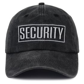2pcs Security Hats For Men Women Security Accessories Baseball Cap (Option: 1pcs)