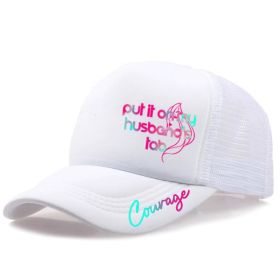 Men's Casual Baseball Cap (Option: White)