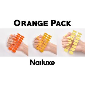 Pure Color 16 Nail Stickers (Option: Set2-1PC)